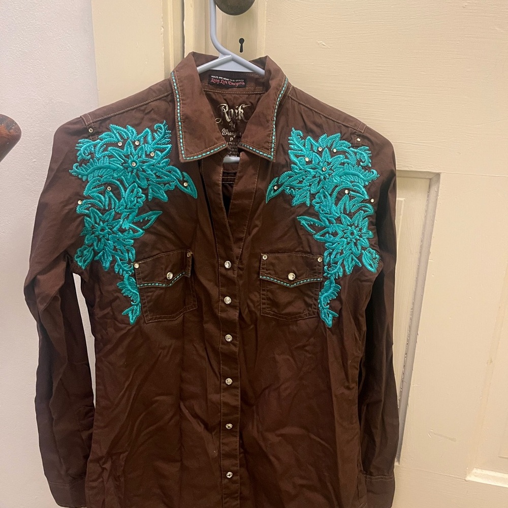 Wrangler Rock 47 Brown Shirt